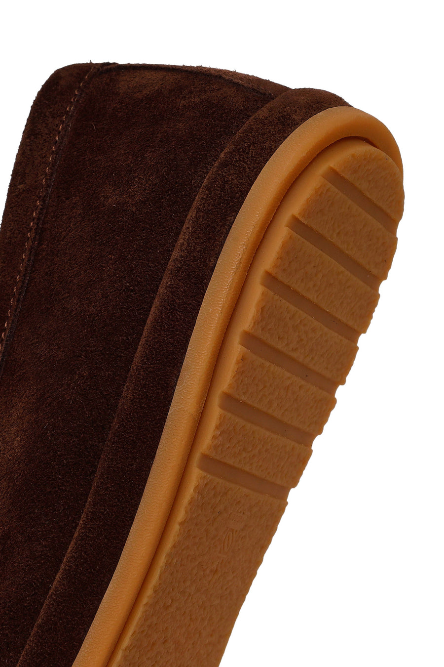 Men's Brown Suede Leather Loafer