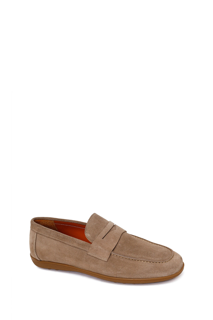 Male Beige Suede Loafer