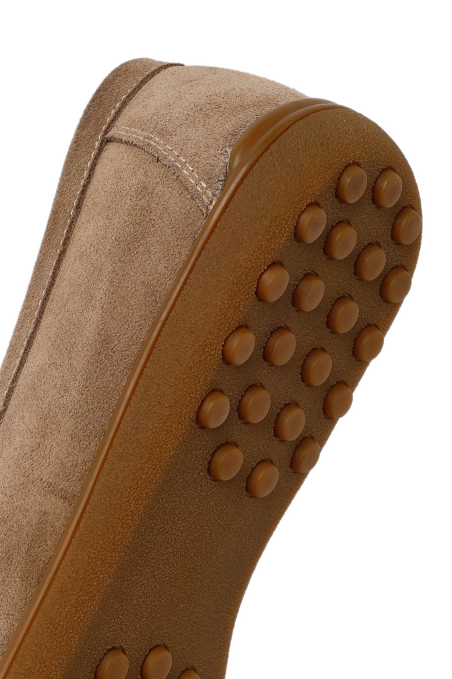 Male Beige Suede Loafer