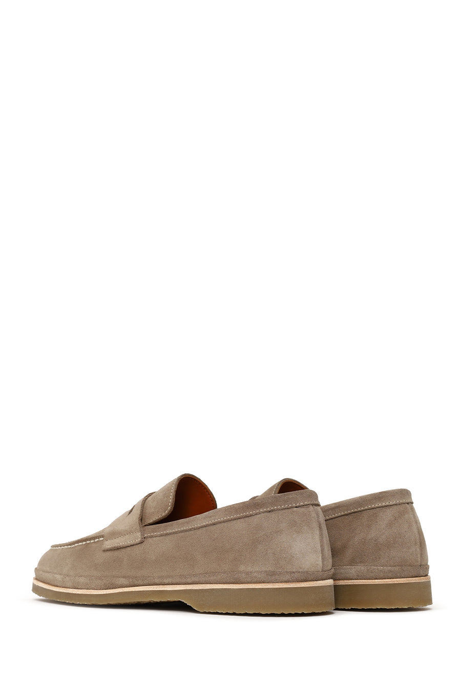 Male Beige Suede Loafer
