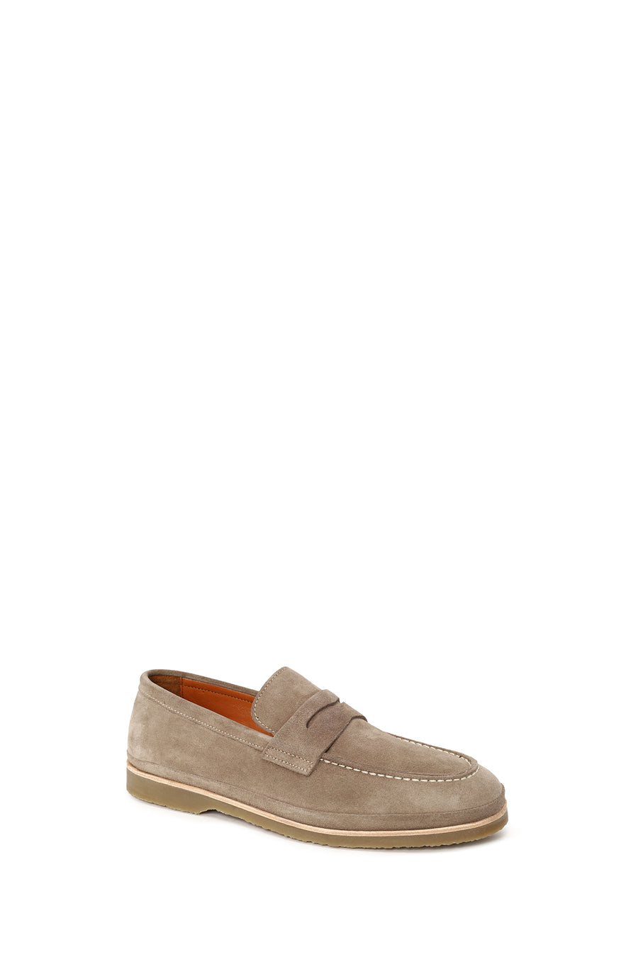 Male Beige Suede Loafer