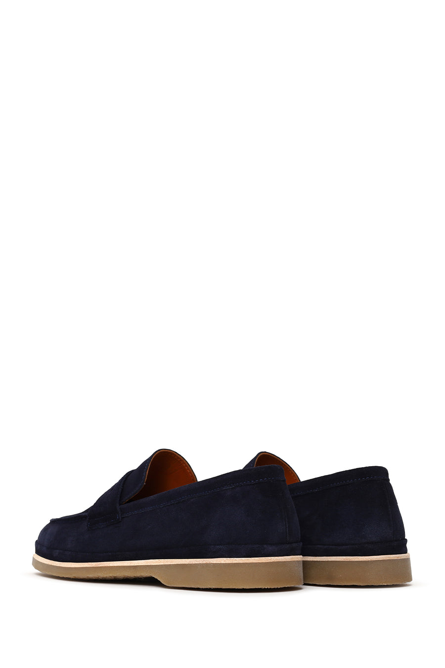 Male Navy Suede Loafer