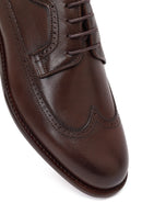 Erkek Kahverengi Bağcıklı Deri Klasik Ayakkabı | Derimod