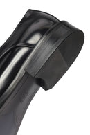 Erkek Siyah Bağcıklı Deri Klasik Ayakkabı | Derimod