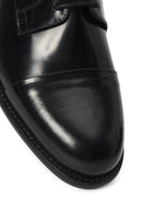 Erkek Siyah Bağcıklı Deri Klasik Ayakkabı | Derimod