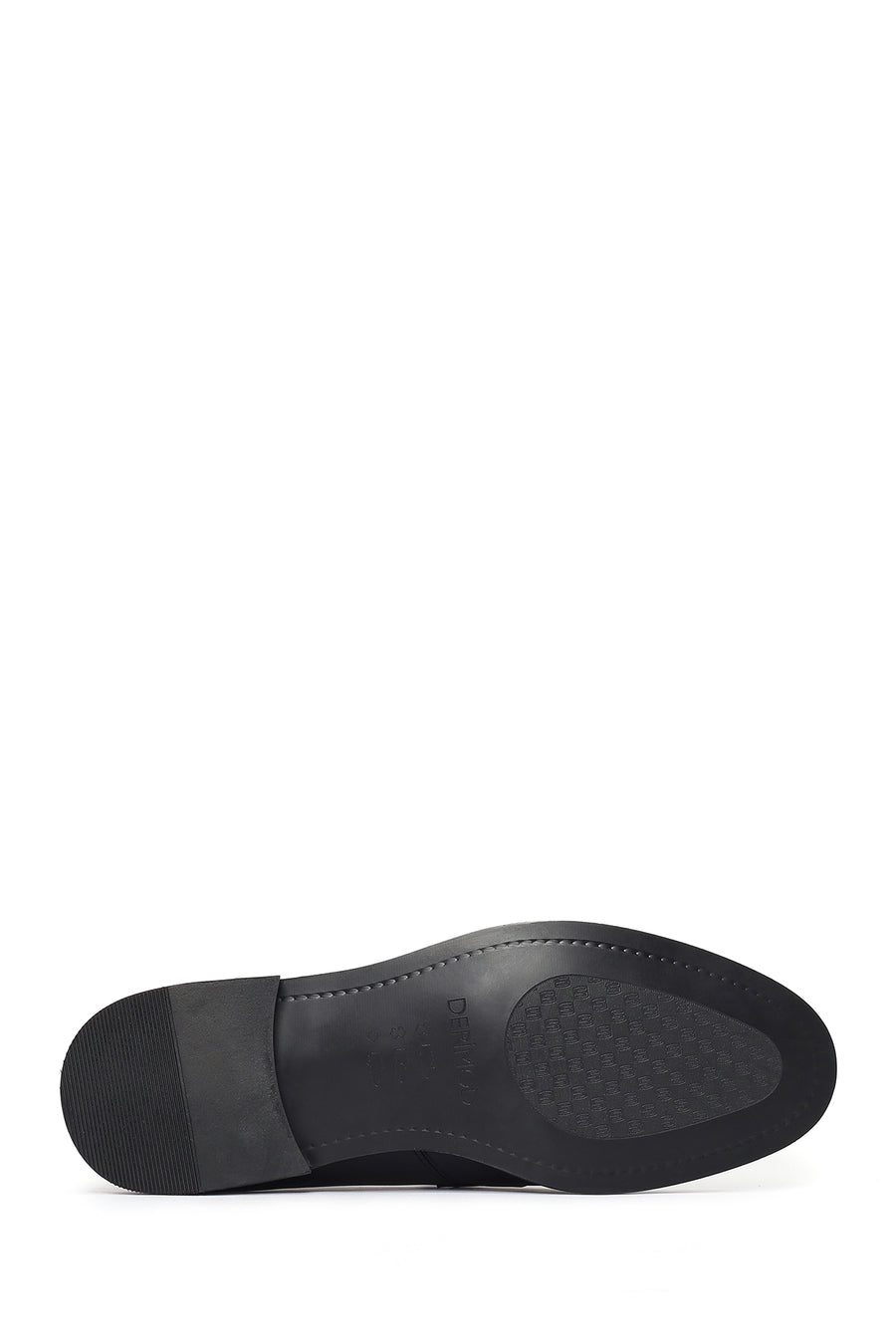 Erkek Siyah Deri Klasik Loafer