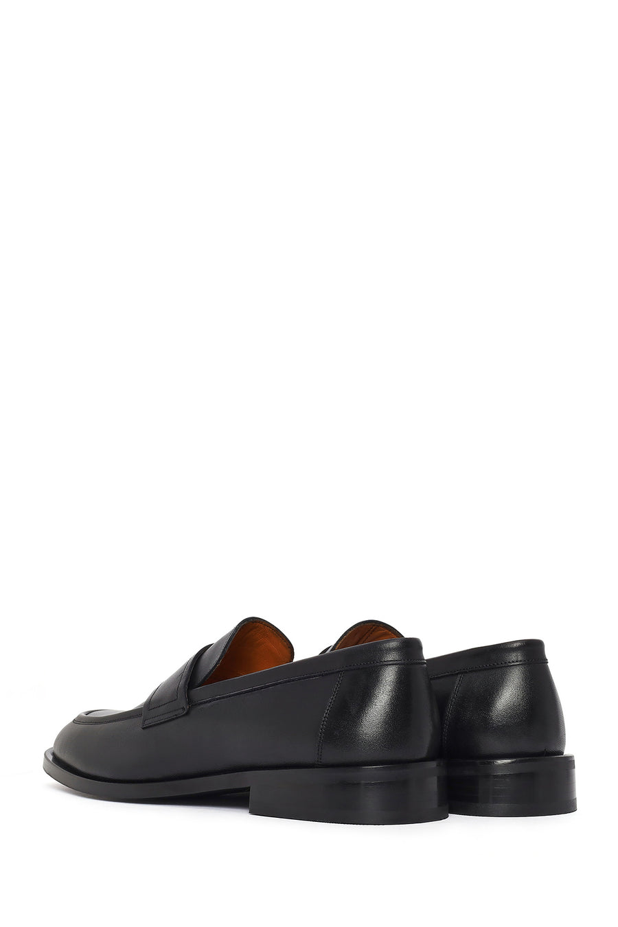 Erkek Siyah Deri Klasik Loafer