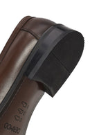 Erkek Kahverengi Deri Klasik Loafer | Derimod