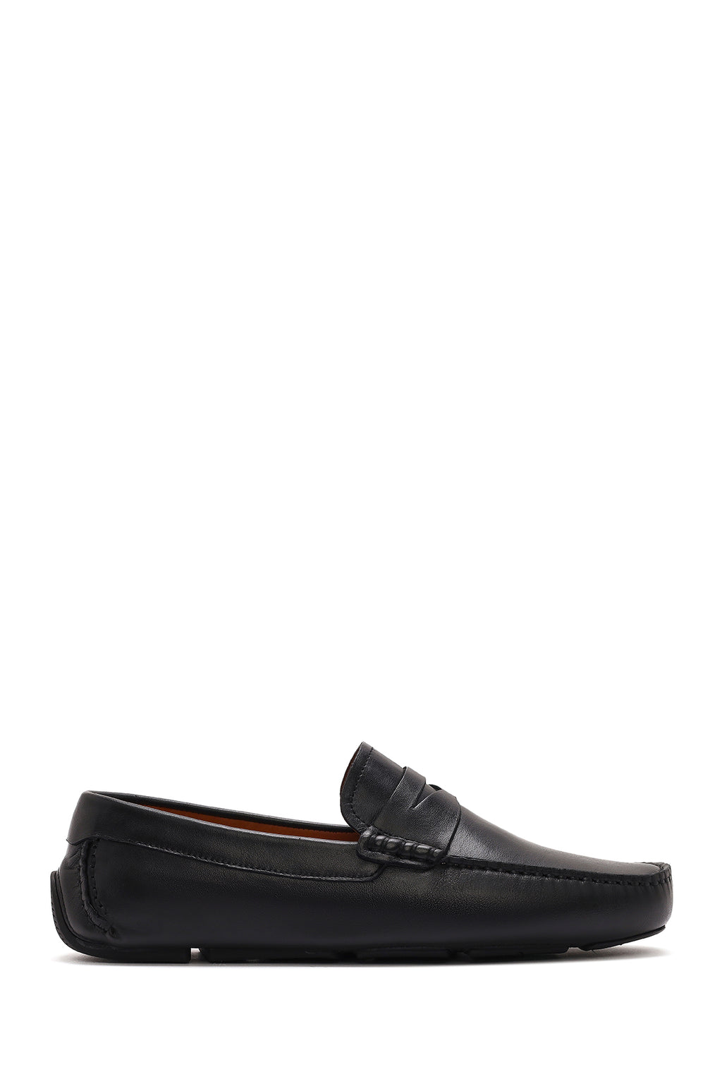 Erkek Siyah Casual Deri Loafer