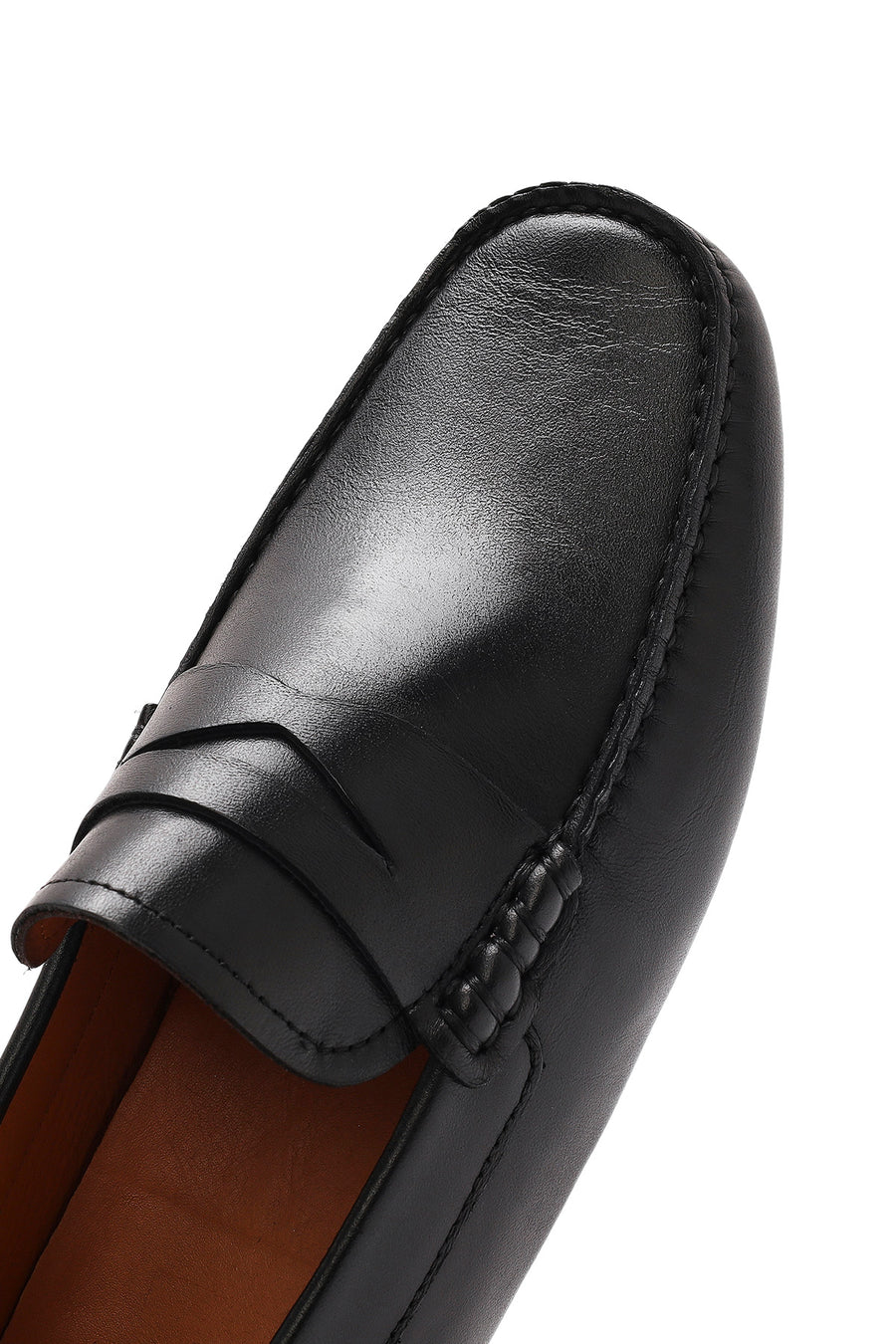 Men's Black Casual Leather Loafer