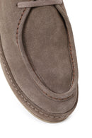 Erkek Vizon Süet Deri Casual Ayakkabı | Derimod