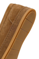 Erkek Taba Süet Deri Loafer | Derimod