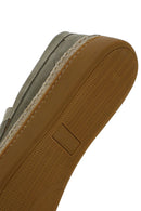 Erkek Haki Süet Deri Loafer | Derimod