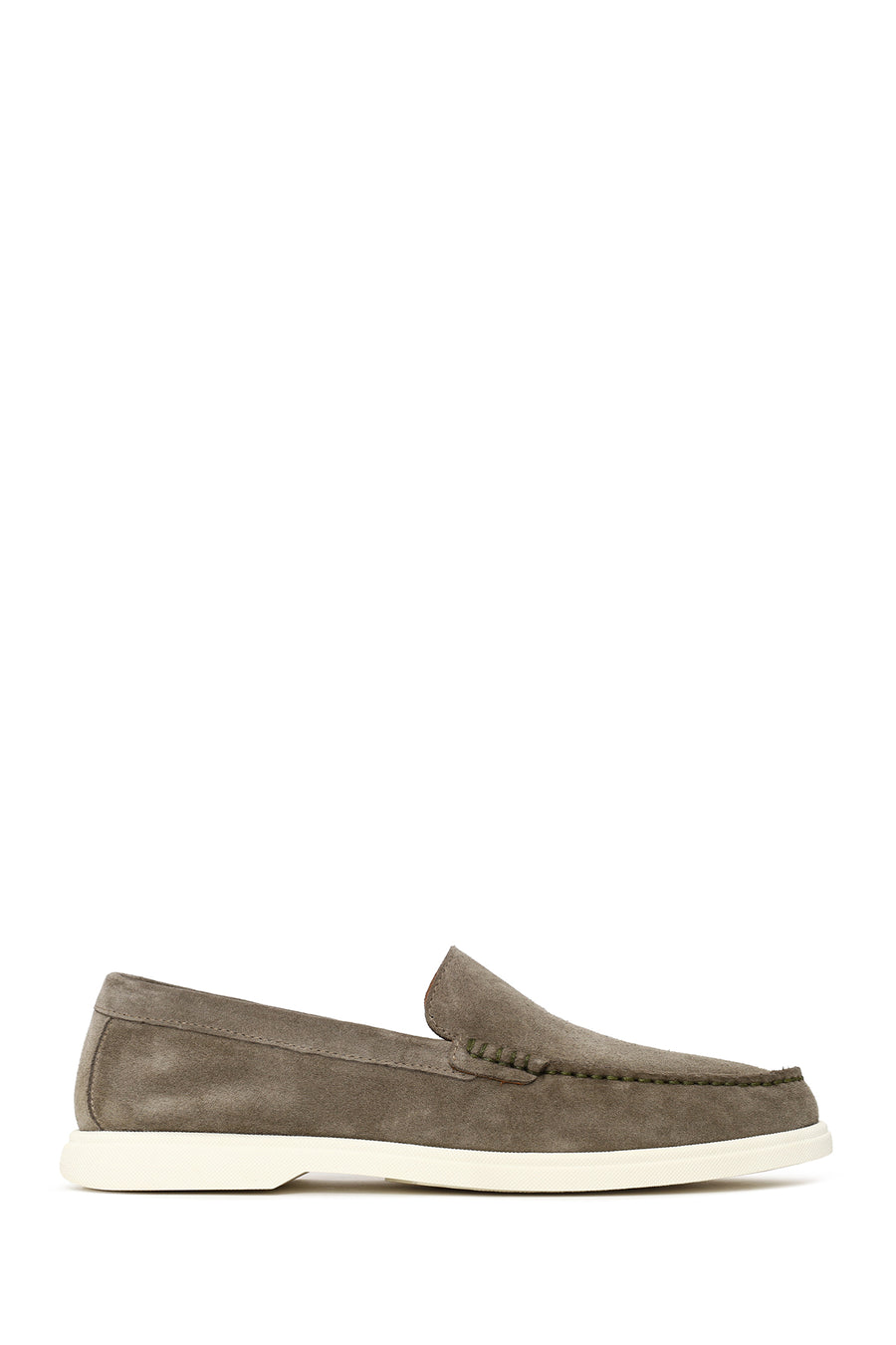 Erkek Mint Yeşili Süet Deri Loafer 26SFD632010 | Derimod