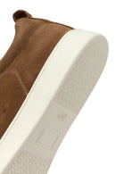 Men's Tan Suede Leather Sneaker | Derimod