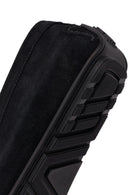 Men's Black Suede Leather Loafer | Derimod
