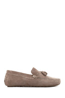 Men's Mink Tassel Suede Leather Loafer | Derimod