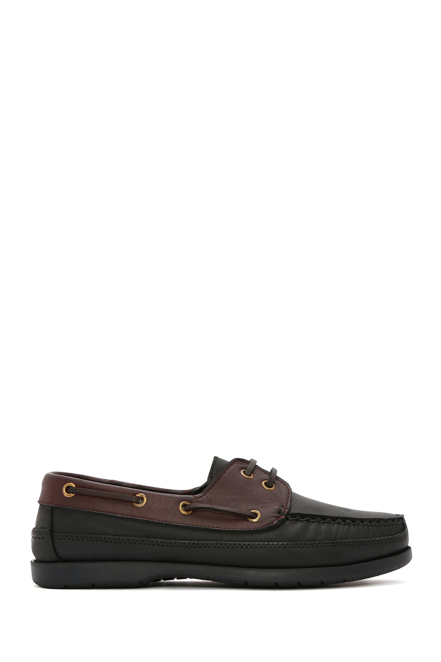 Men's Black Lace-up Leather Casual Shoes 26SFD6607M2 | Derimod