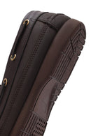 Erkek Kahverengi Bağcıklı Deri Casual Ayakkabı | Derimod