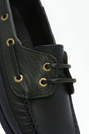 Erkek Yeşil Bağcıklı Deri Casual Ayakkabı | Derimod