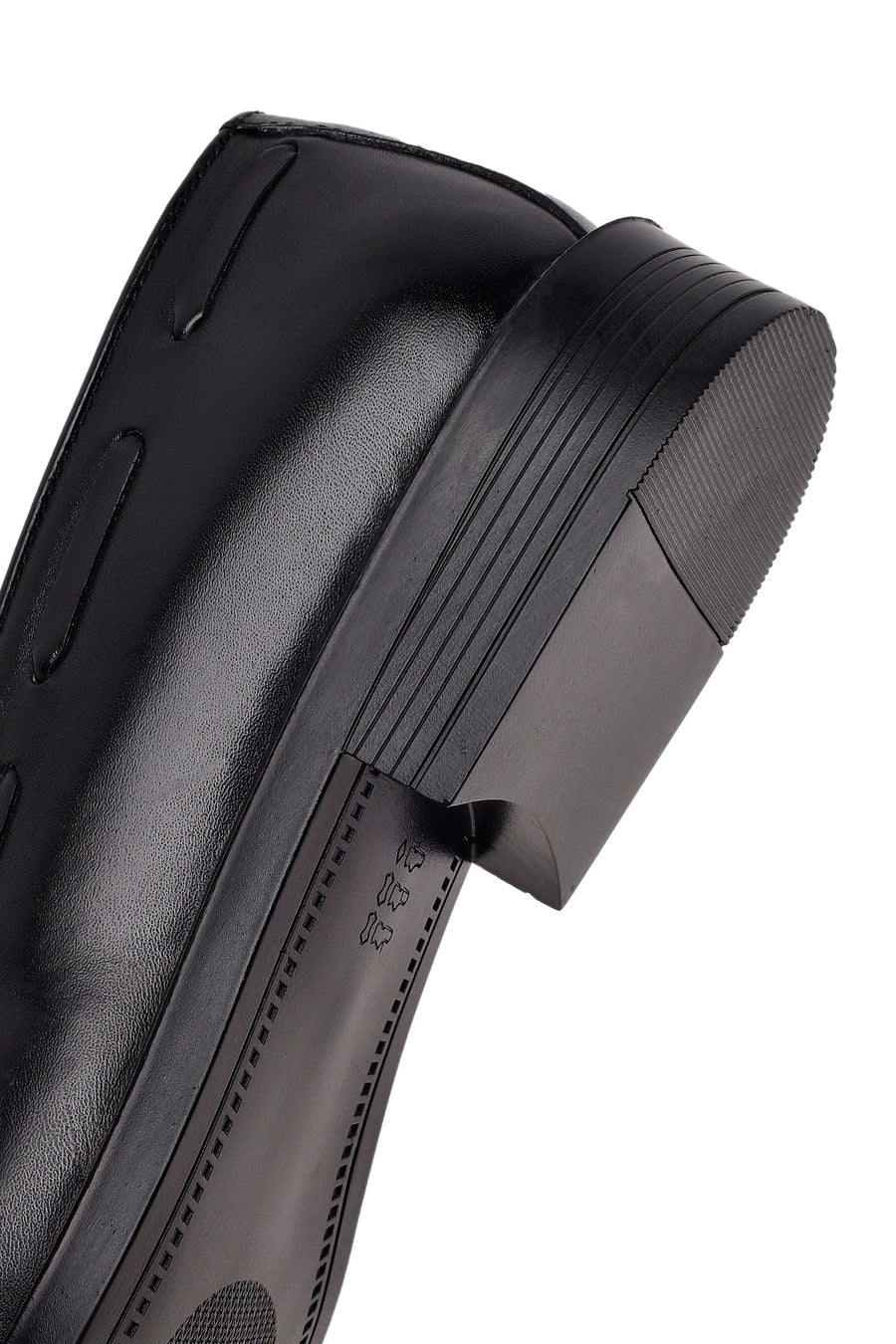 Male Black Tasselled Leather Classic Loafer