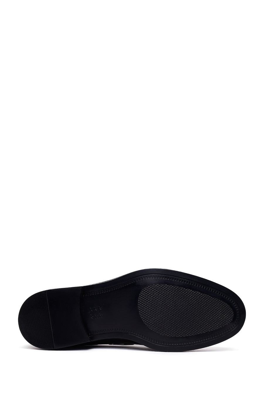 Erkek Kahverengi Püsküllü Deri Klasik Loafer