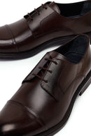 Erkek Kahverengi Bağcıklı Deri Klasik Ayakkabı | Derimod