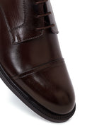 Erkek Kahverengi Bağcıklı Deri Klasik Ayakkabı | Derimod