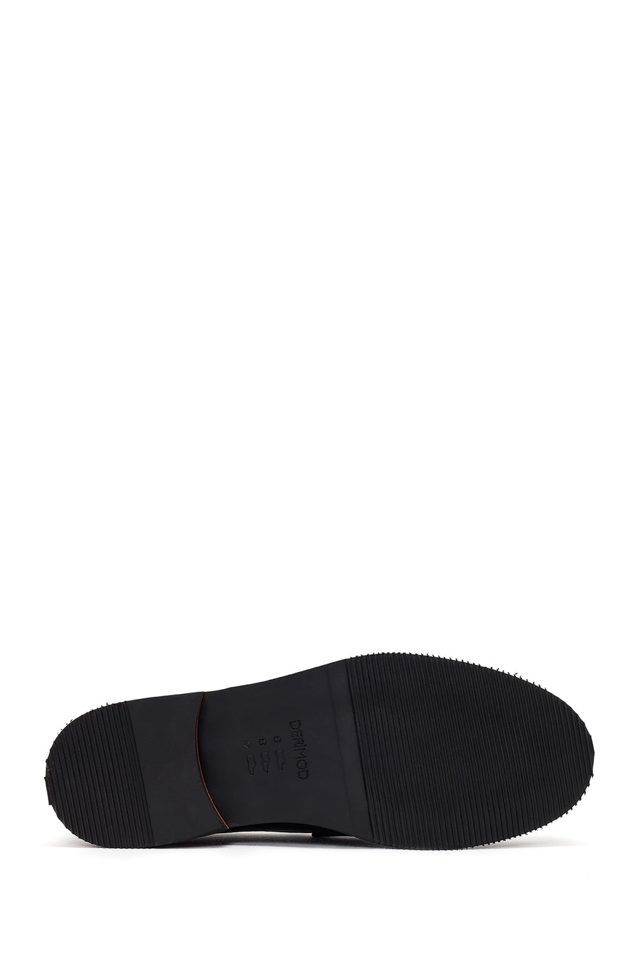 Men's Black Leather Loafer