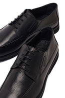 Erkek Siyah Bağcıklı Deri Casual Ayakkabı | Derimod