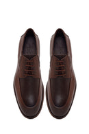 Erkek Kahverengi Bağcıklı Deri Casual Ayakkabı | Derimod