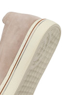 Erkek Bej Süet Deri Casual Loafer | Derimod
