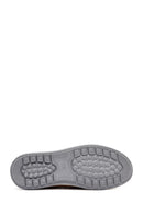 Erkek Bej Bağcıklı Kalın Tabanlı Nubuk Deri Casual Ayakkabı | Derimod