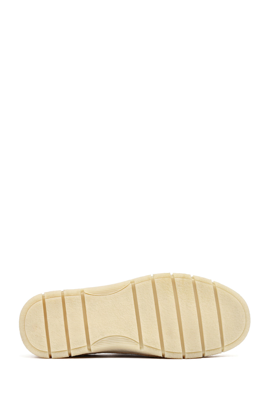 Men's Beige Lace-up Suede Leather Casual Shoes