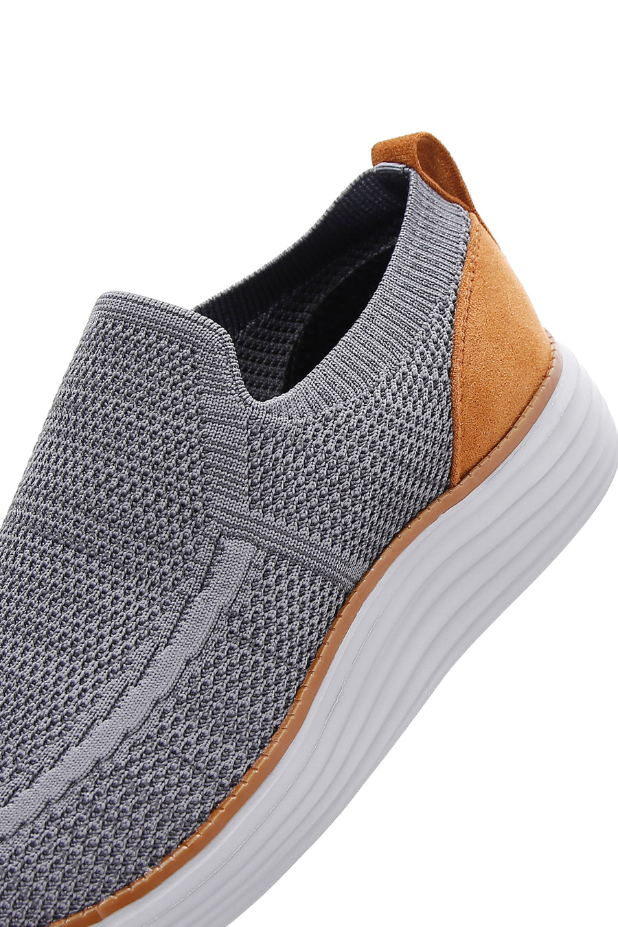 Derimod Zero Men's Gray Thick Soled Fabric Sneaker