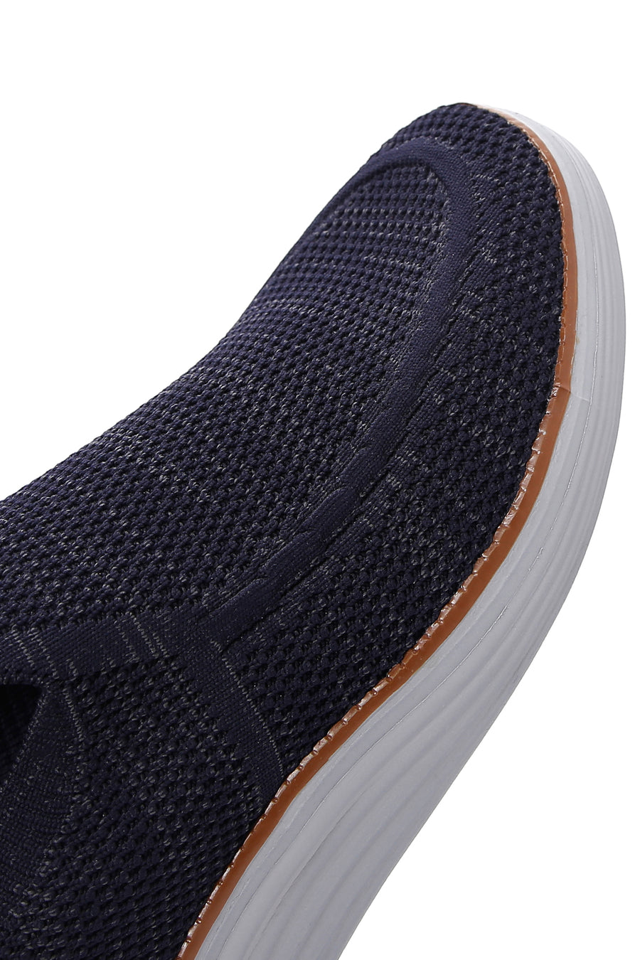 Derimod Zero Men's Navy Blue Thick-Soled Fabric Sneaker