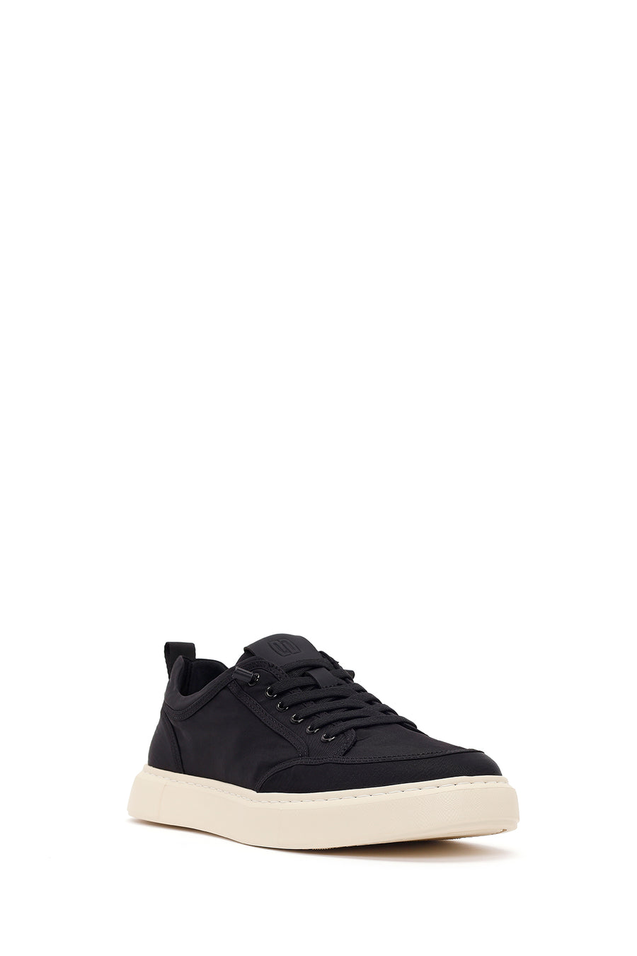 Derimod Zero Men's Black Lace Up Fabric Sneaker
