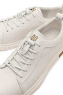Erkek Beyaz Deri Sneaker | Derimod