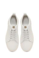 Erkek Beyaz Deri Sneaker | Derimod