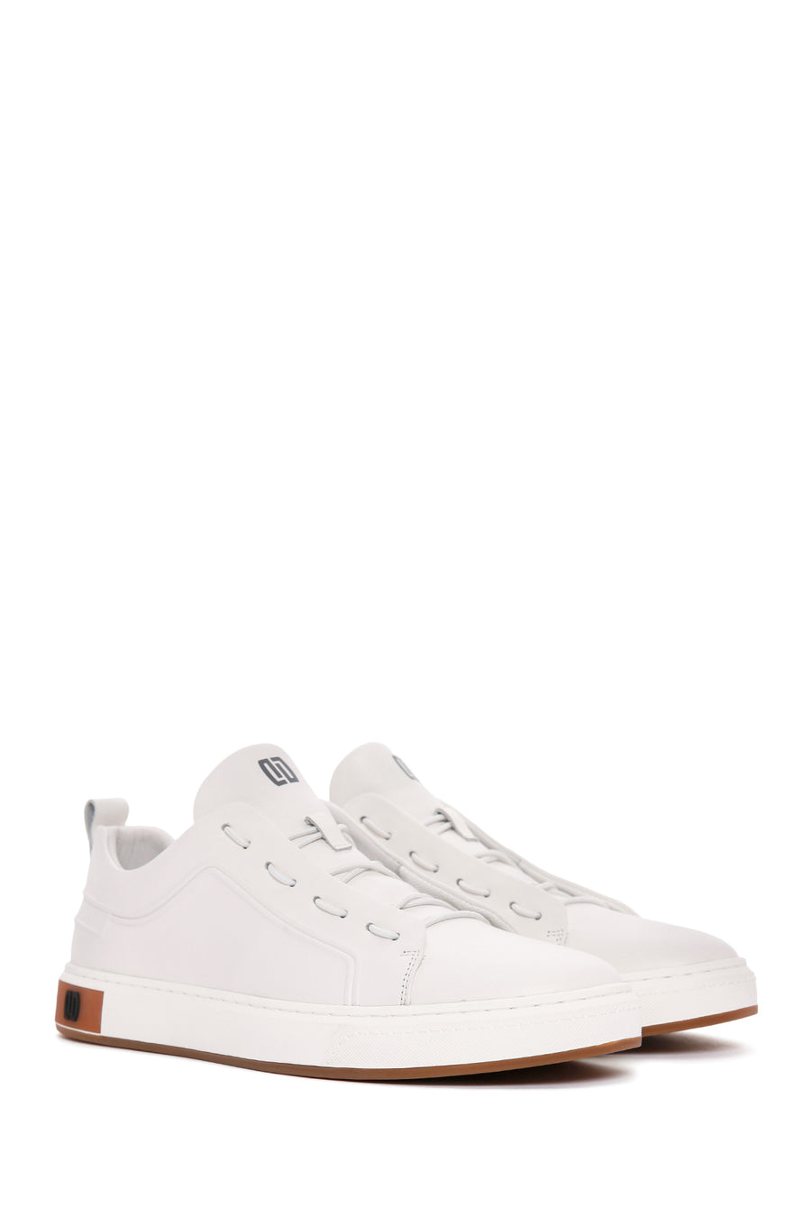 Men's White Leather Sneaker