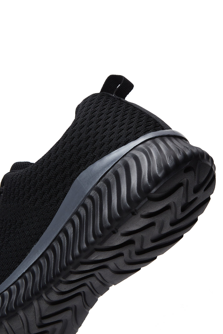 Derimod Zero Men's Black Lace-Up Thick Soled Fabric Sneaker