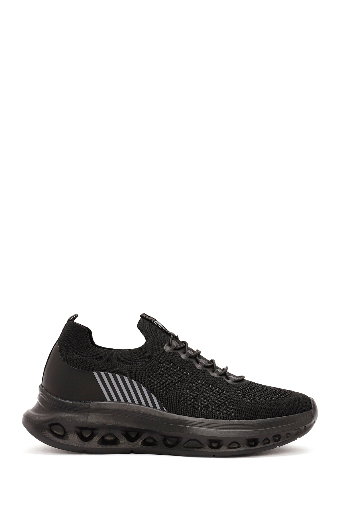 Derimod Zero Men's Black Thick Soled Fabric Sneaker 26SFD69176F | Derimod