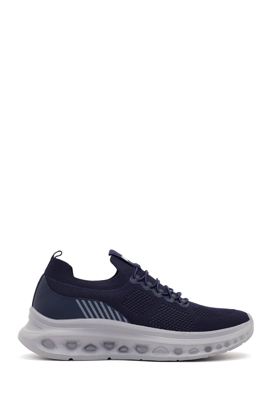 Derimod Zero Men's Navy Blue Thick-Soled Fabric Sneaker 26SFD69176F | Derimod