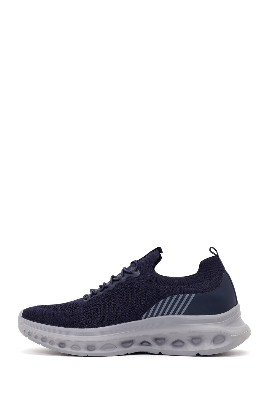 Derimod Zero Men's Navy Blue Thick-Soled Fabric Sneaker