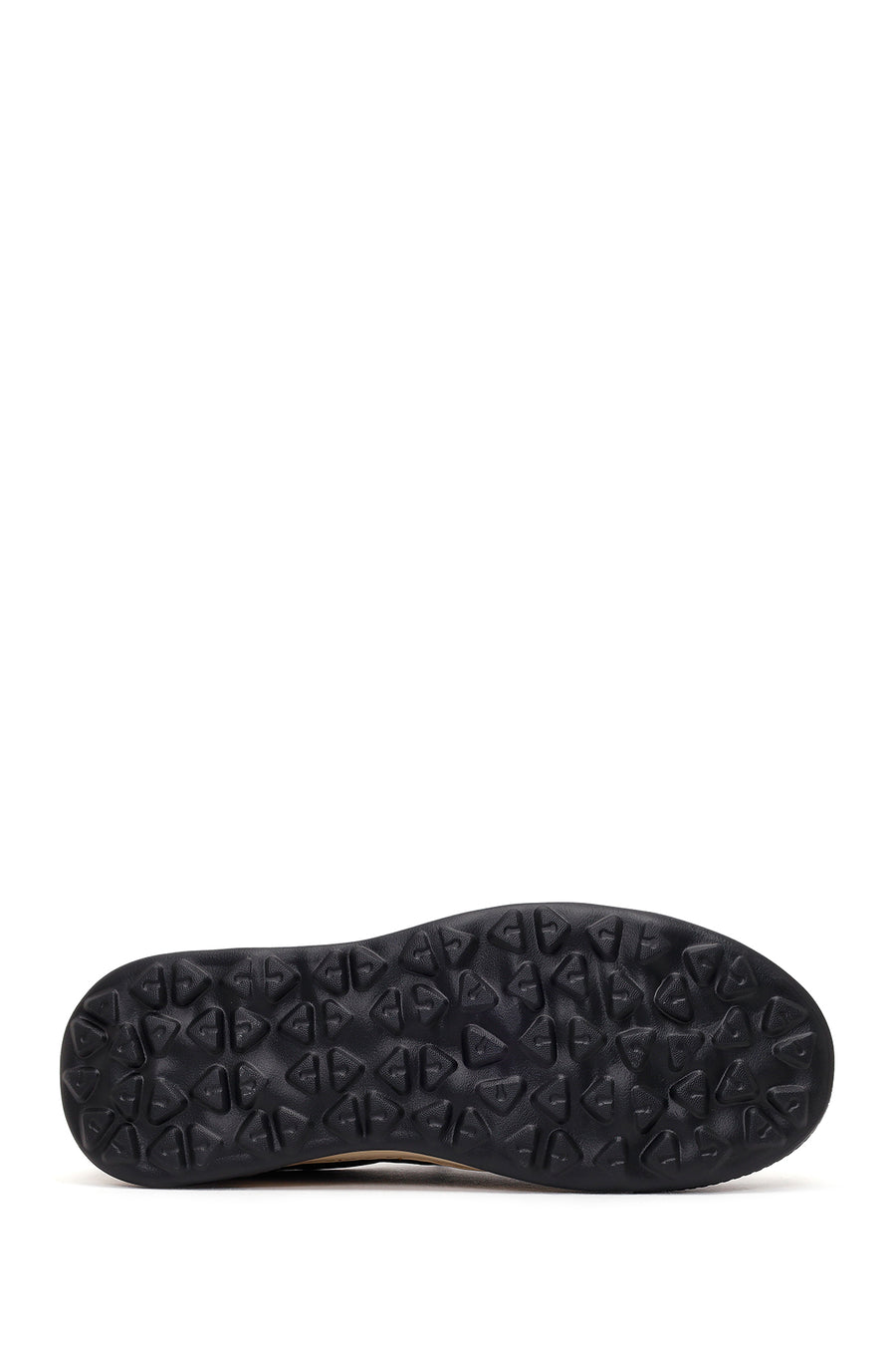 Derimod Zero Male Black Lace-Up Thick-Soled Fabric Sneakers