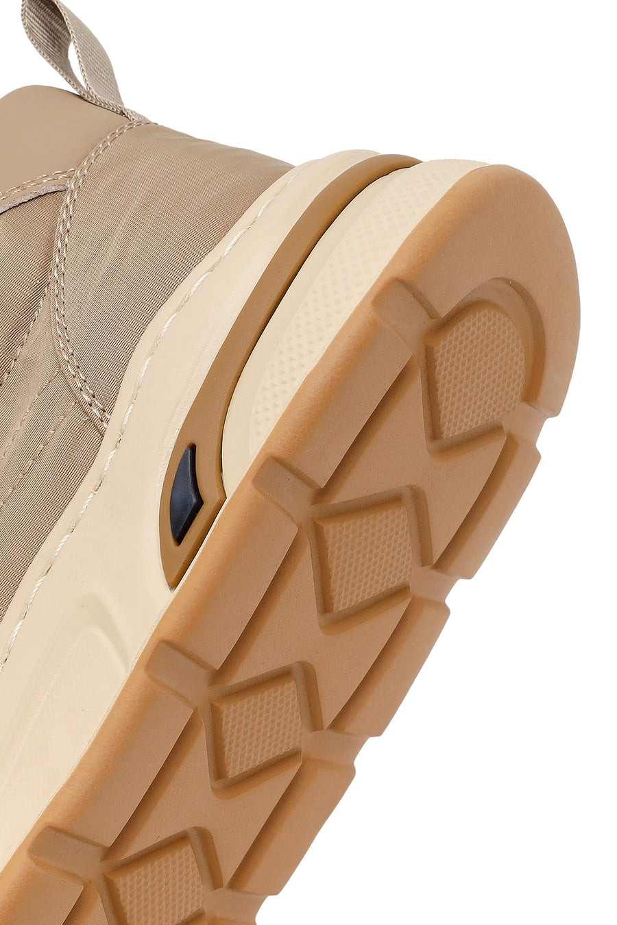 Derimod Zero Male Beige Lace-Up Fabric Sneakers