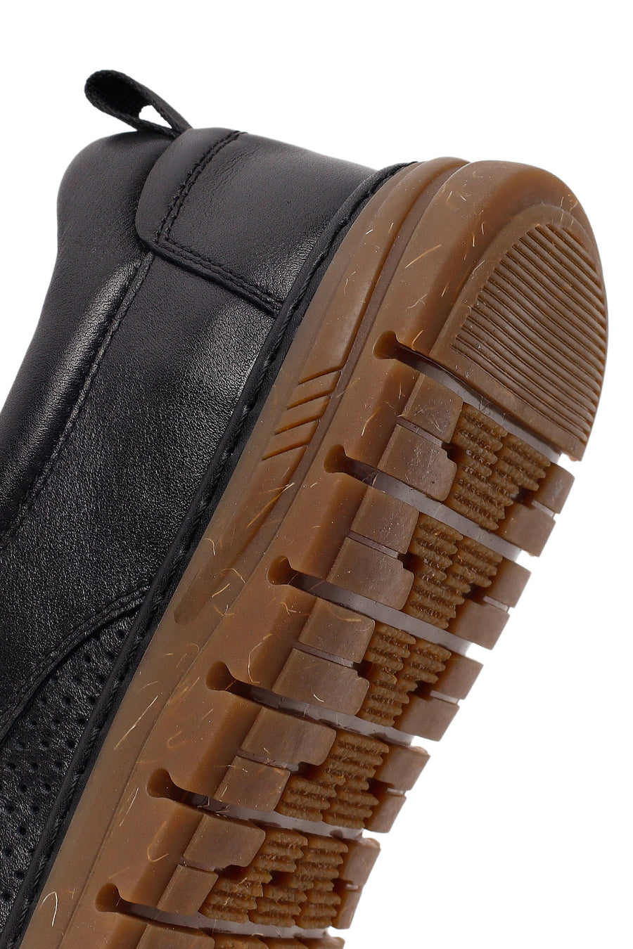 Derimod Fly Male Black Leather Casual Loafer