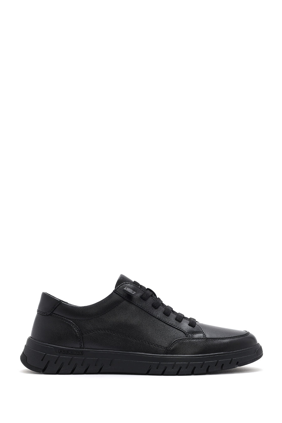 Men's Black Lace-up Leather Sneaker 26SFD694918 | Derimod