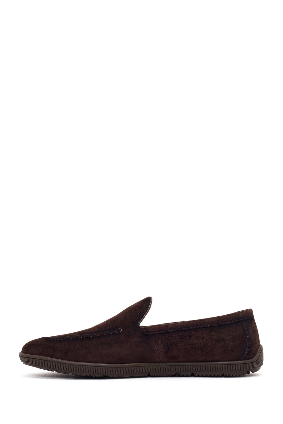 Men's Brown Suede Leather Casual Loafer