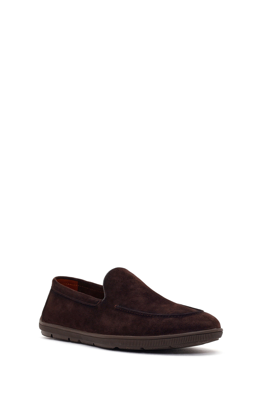 Men's Brown Suede Leather Casual Loafer